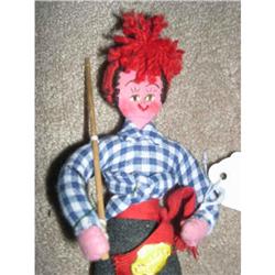 7" Cloth Portugal Man Doll With Tag #1754989