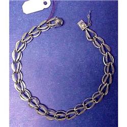 40's Sterling CHAINLINK BRACELET #1766540