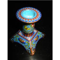 attractive cloisonne candle holder! #1766687