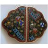 Image 1 : JAPANESE CLOISONNE ENAMEL BUCKLE #1766703