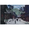 Image 1 : Color Woodblock by Kiyoshi Saito Village in #1767268