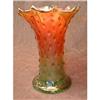 Image 1 : NORTHWOOD Carnival VASE Tree TRUNK Antique #1767292
