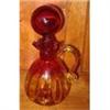 Image 1 : RAINBOW GLASS CRUET OR DECANTER #1767672