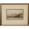 Image 1 : 19TH CENTURY WATERCOLOR OF SEASCAPE #1779614