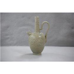 Chinese  celadon  teapot  with  fish  mouth. #1779733