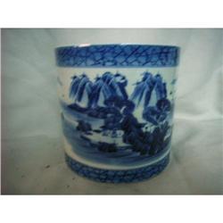 Chinese   porcelain brushpot #1779736