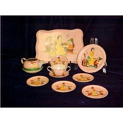 Disney's Snow White Tin Set , 1937 by Ohio #1779863