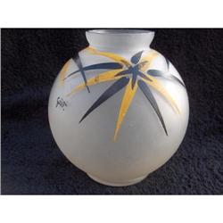 French Art Deco Vase signeed Gusti c1930 #1779880