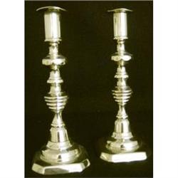 Pair Brass Victorian Candle Holders #1779912