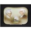 Antique Limoges Porcelain Tray Portraits #1780154