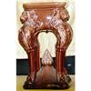 1890s Majolica Lion Garden Seat #1780199