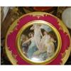 Hand painted cabinet plate, Czech #1780201