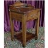Image 1 : ANTIQUE MISSION OAK NIGHTSTAND TABLE #1780412