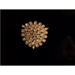 ENORMOUS (OVER 50) RHINESTONE BROACH #1780495