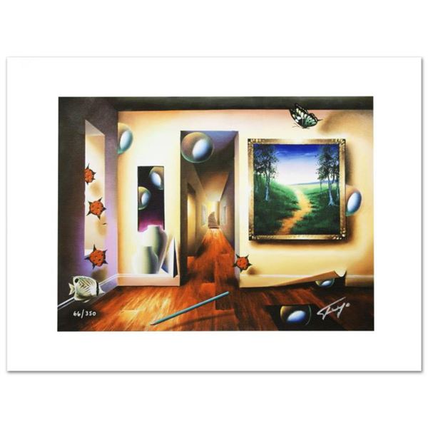 "Dreamlike Corridor" Limited Edition Giclee on Canvas by Ferjo, Numbered and Hand Signed by the Arti