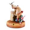 Image 2 : Mihail Chemiakin, "Cook and Krysonok-Thief" Limited Edition Hand Casted, Hand Painted Figurine from 