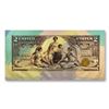 Image 1 : Steve Kaufman (1960-2010) "1896 Silver Certificate ($2)" Hand Signed and Numbered Limited Edition Ha