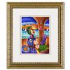 Image 1 : Shlomo Alter, "Spanish Guitar" Framed Limited Edition Serigraph, Numbered 117/495 and Hand Signed wi