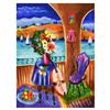 Image 3 : Shlomo Alter, "Spanish Guitar" Framed Limited Edition Serigraph, Numbered 117/495 and Hand Signed wi