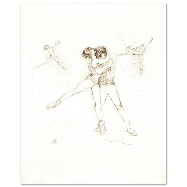 "Pas de Deux" Limited Edition Lithograph by Edna Hibel (1917-2014), Numbered and Hand Signed with Ce