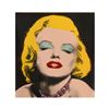 Image 1 : Steve Kaufman (1960-2010) "Marilyn Seduction" One-of-a-Kind Mixed Media on Canvas, Hand Signed Inver