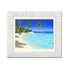 Image 1 : Dan Mackin, "Seaside Style" Framed Original Painting on Canvas, Hand Signed with Letter of Authentic