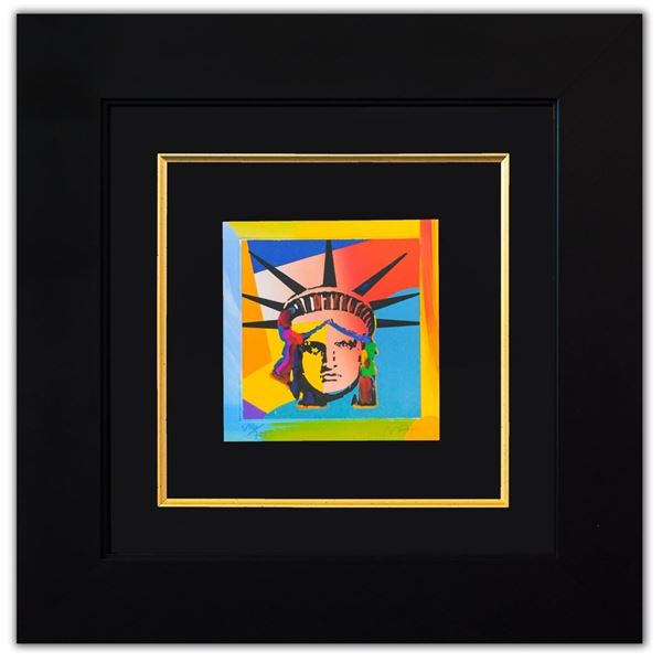 Peter Max- Original Lithograph "Liberty Head XV (MINI)"