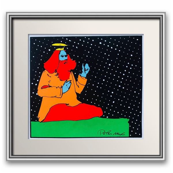 Peter Max- Original Vintage hand pulled Serigraph on paper  "Untitled"