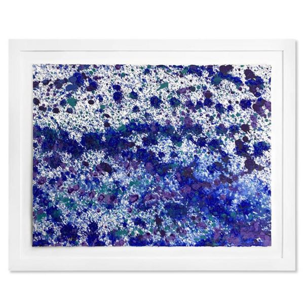 Wyland, "Splash 185" Framed Original Watercolor Painting Hand Signed with Letter of Authenticity.