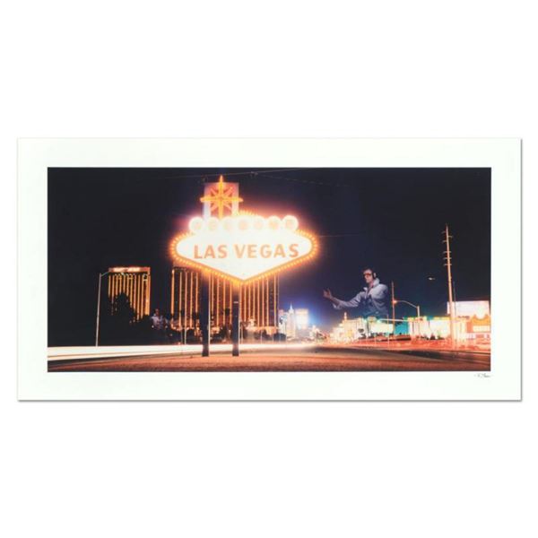 Robert Sheer, "Triple Elvis" Limited Edition Single Exposure Photograph, Numbered and Hand Signed wi