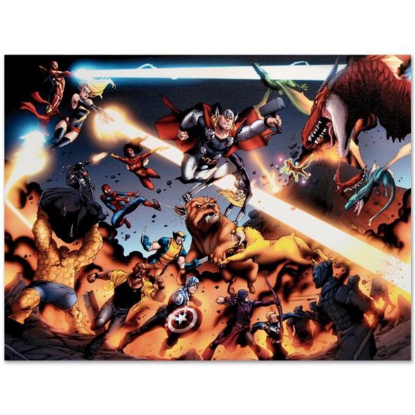 Marvel Comics "I Am An Avenger #4" Numbered Limited Edition Giclee on Canvas by Daniel Acuna with CO