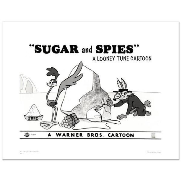 "Sugar and Spies" Limited Edition Giclee from Warner Bros., Numbered with Hologram Seal and Certific