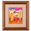 Image 1 : Moshe Leider, Framed Original Mixed Media Watercolor Painting, Hand Signed with Letter of Authentici