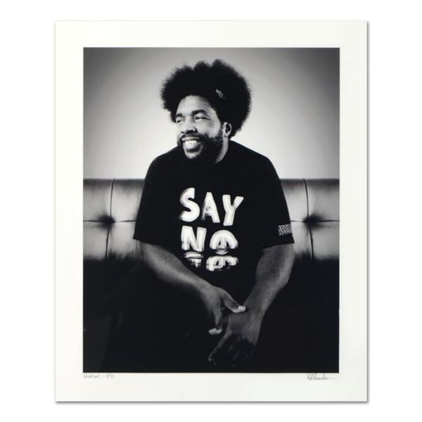 Rob Shanahan, "Questlove" Hand Signed Limited Edition Giclee with Certificate of Authenticity.