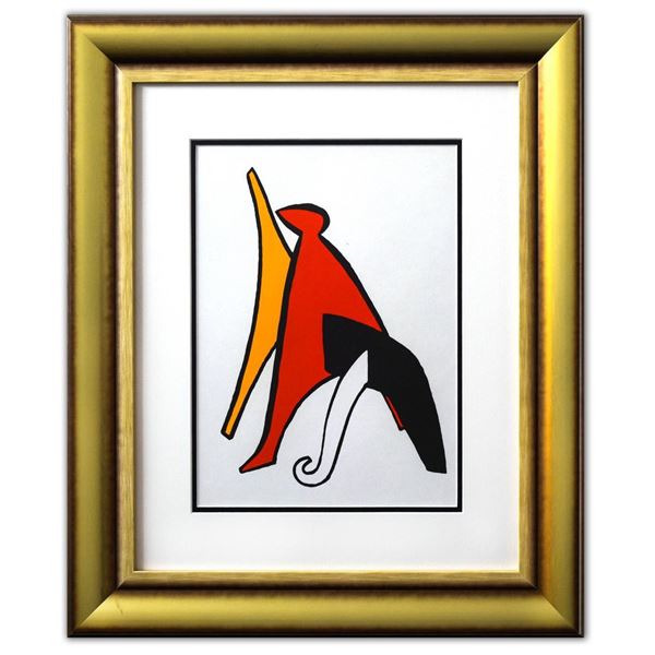 Alexander Calder- Lithograph "DLM141 - Sabot et bonnet phrygien"