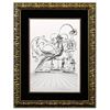 Image 1 : Salvador Dali- Original Lithograph from Gouache and Collage "Untitled"