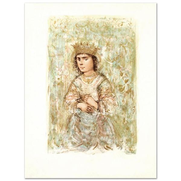 "Zorina" Limited Edition Lithograph by Edna Hibel, Numbered and Hand Signed with Certificate of Auth