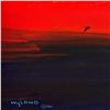 Image 2 : Wyland, "Water Planet" Hand Signed Original Painting on Canvas with Letter of Authenticity.