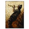 Image 1 : Trevor Mezak, "Playing for Bread" Original Acrylic Painting on Gallery Wrapped Canvas, Hand Signed w
