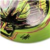 Image 2 : Steve Kaufman (1960-2010) "Dollar Sign" Hand Painted Plate, Hand Signed with Letter of Authenticity.
