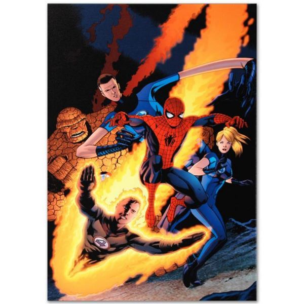 Marvel Comics "The Amazing Spider-Man #590" Numbered Limited Edition Giclee on Canvas by Barry Kitso