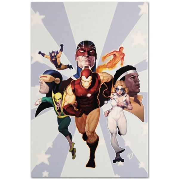 Marvel Comics "Iron Age: Omega #1" Numbered Limited Edition Giclee on Canvas by Ariel Olivetti with 