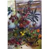 Image 1 : Zina Roitman- Original Oil on Canvas "Vase with flowers"