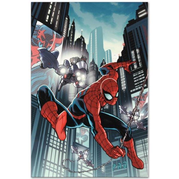 Marvel Comics "Timestorm 2009/2099: Spider-Man One-Shot #1" Numbered Limited Edition Giclee on Canva