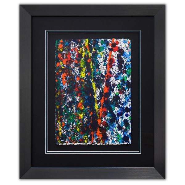 Wyland- Original Watercolor  Pollack Coral Reef 