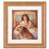 Image 1 : Batia Magal, "Eternal Moment" Framed Limited Edition Serigraph, AP Numbered 5/50 and Hand Signed wit