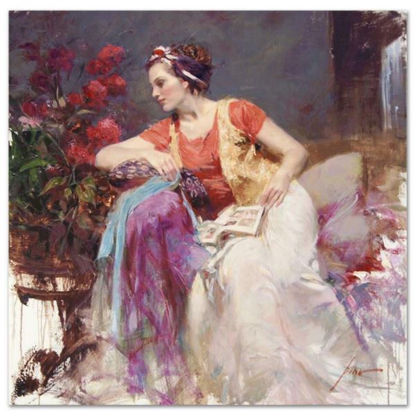 Pino (1939-2010), "Serendipity" Artist Embellished Limited Edition on Canvas, AP Numbered and Hand S