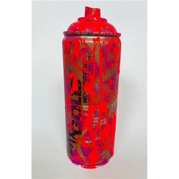 E.M. Zax- HAND PAINTED ARTIST USED SPRAY CAN  "SPRAY CAN"