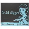 Image 1 : "Gold Digger" Limited Edition Lithograph by Todd Goldman, Numbered and Hand Signed with Certificate 