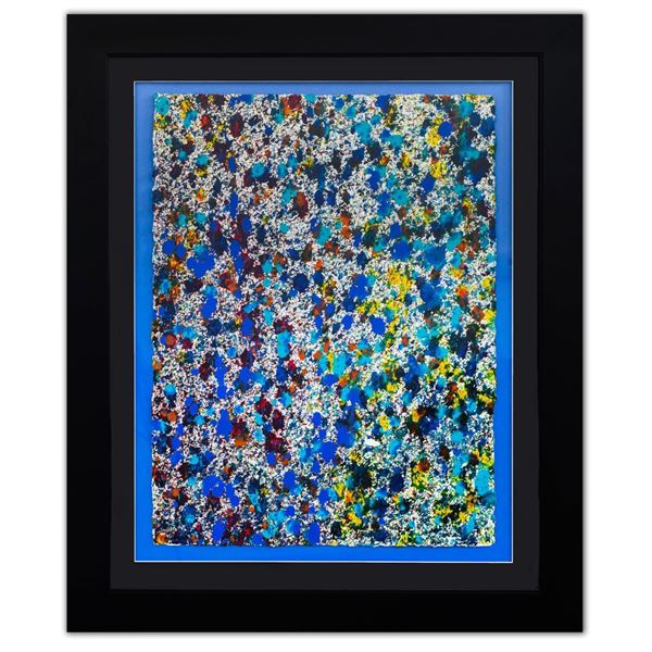 Wyland- Original Watercolor "Pollack Coral Reef"